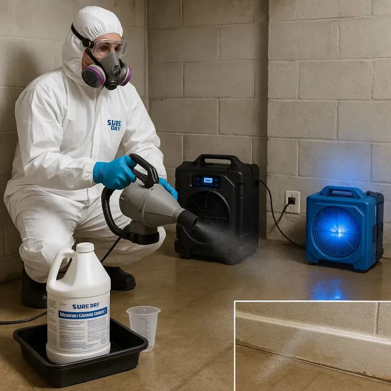 Sanitization and Odor Removal process in Gatlinburg, TN